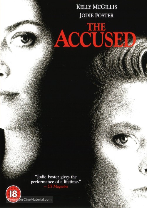 The Accused - British DVD movie cover