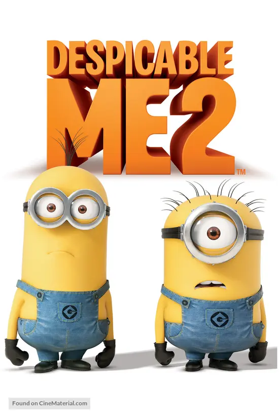 Despicable Me 2 (2013) dvd movie cover