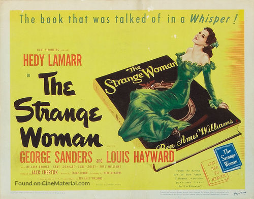 The Strange Woman - Movie Poster