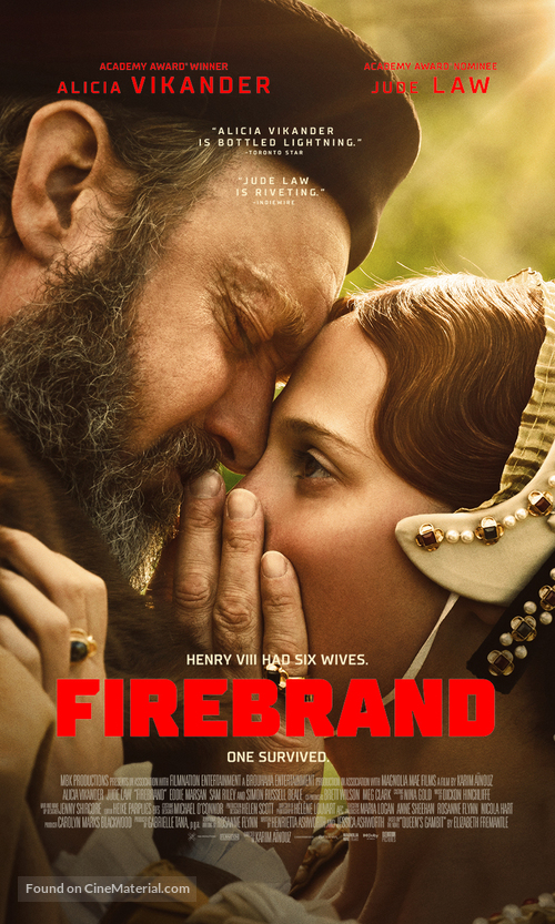 Firebrand - Canadian Movie Poster