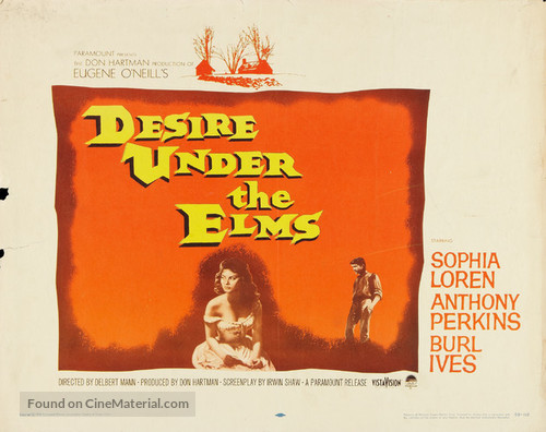 Desire Under the Elms - Movie Poster