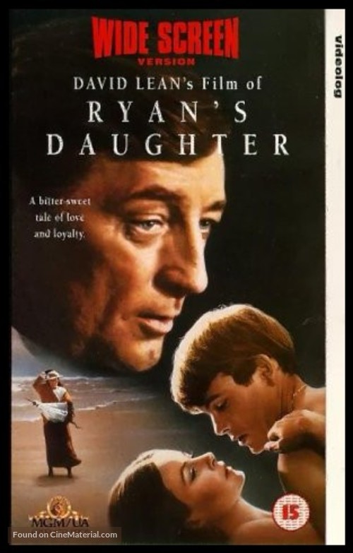 Ryan&#039;s Daughter - British VHS movie cover