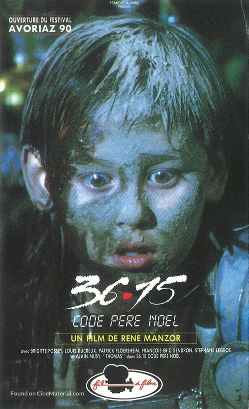 3615 code P&egrave;re No&euml;l - French VHS movie cover