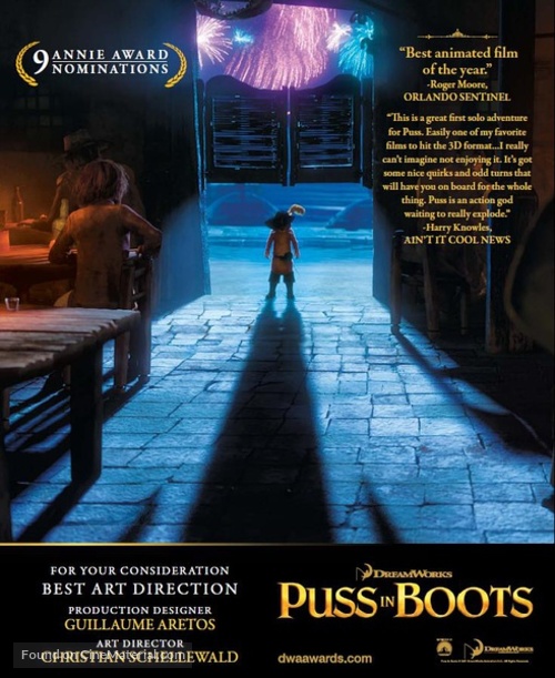 Puss in Boots - Movie Poster