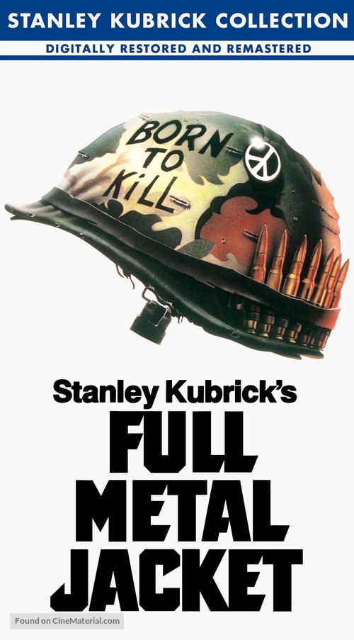 Full Metal Jacket - VHS movie cover