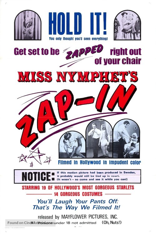 Miss Nymphet&#039;s Zap-In - Movie Poster