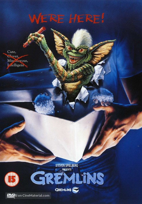 Gremlins - British DVD movie cover