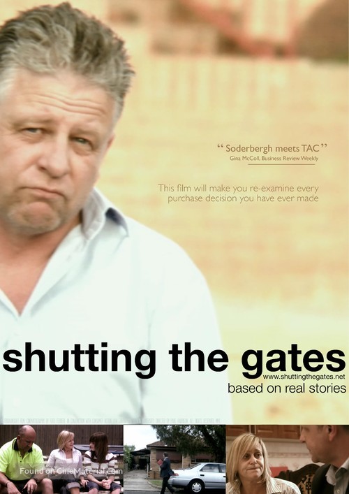 Shutting the Gates - Australian Movie Poster