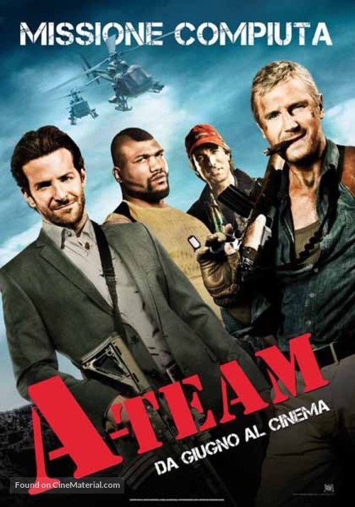 The A-Team - Italian Movie Poster