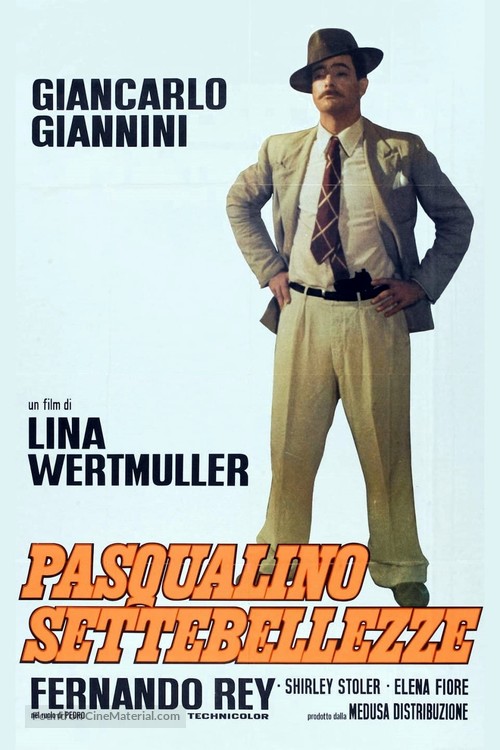 Pasqualino Settebellezze - Italian Movie Poster