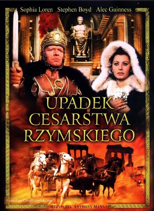 The Fall of the Roman Empire - Polish Movie Cover