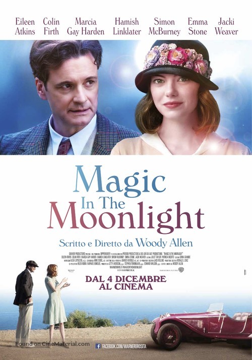 Magic in the Moonlight - Italian Movie Poster