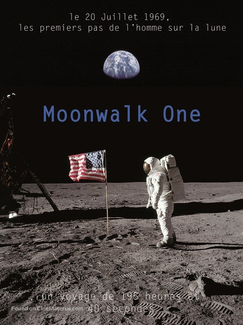 Moonwalk One - French Re-release movie poster