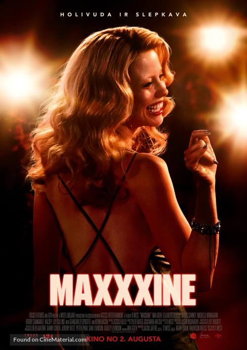 MaXXXine - Latvian Movie Poster