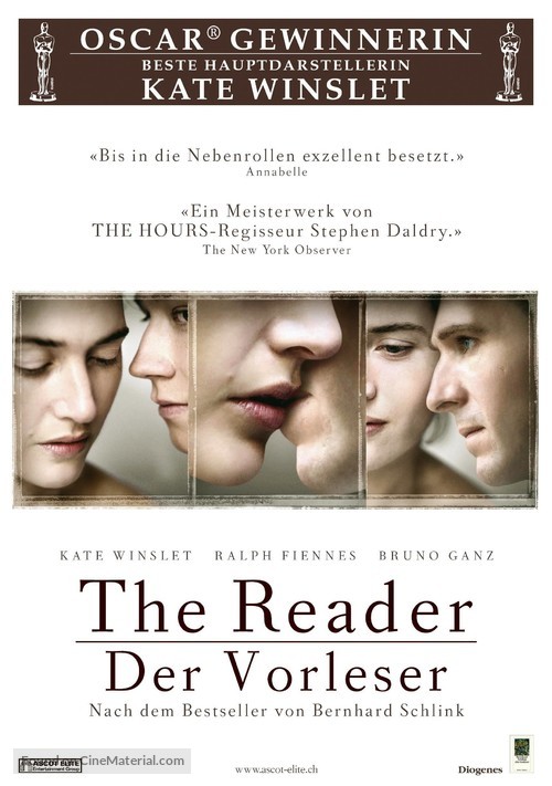 The Reader - Swiss Movie Poster