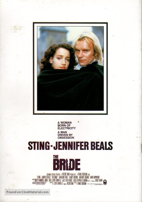 The Bride - Movie Poster