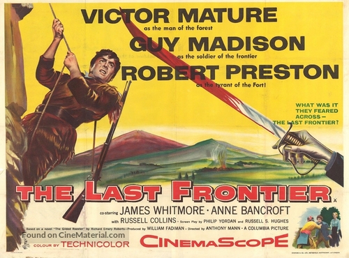 The Last Frontier - British Movie Poster