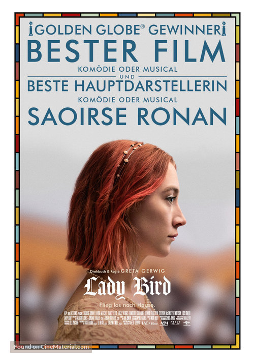 Lady Bird - Swiss Movie Poster