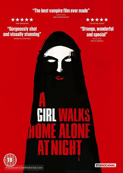 A Girl Walks Home Alone at Night - British Movie Cover