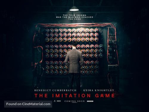 The Imitation Game - British Movie Poster