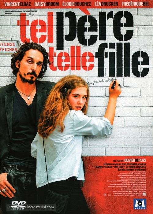 Tel p&eacute;re telle fille - French DVD movie cover