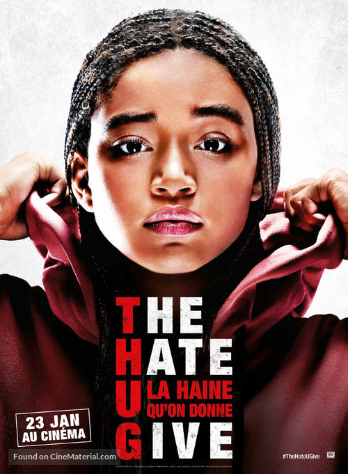 The Hate U Give (2018) French movie poster