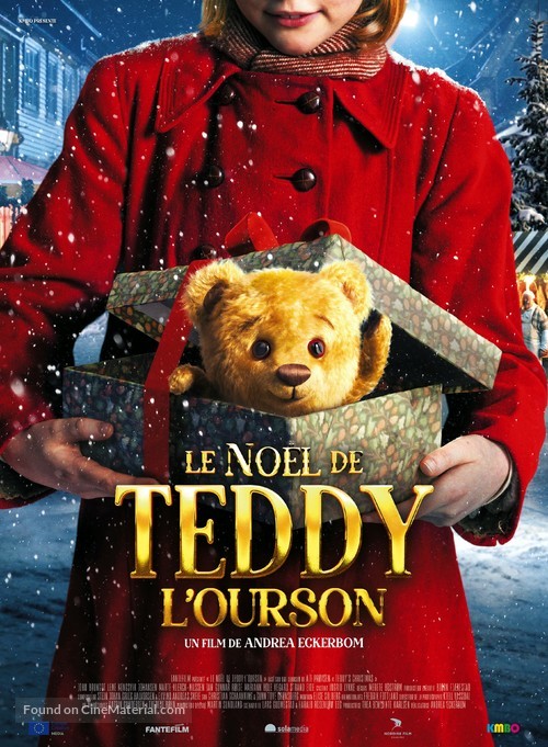 Teddybj&oslash;rnens jul - French Movie Poster