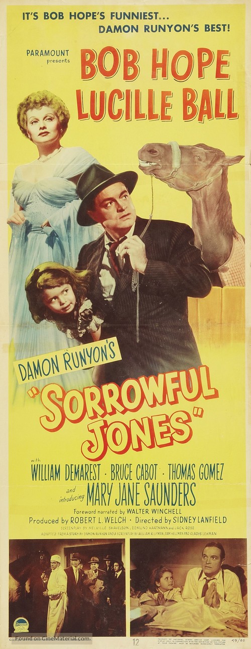 Sorrowful Jones - Movie Poster