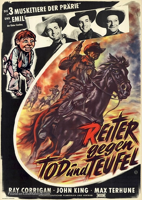 Boot Hill Bandits - German Movie Poster