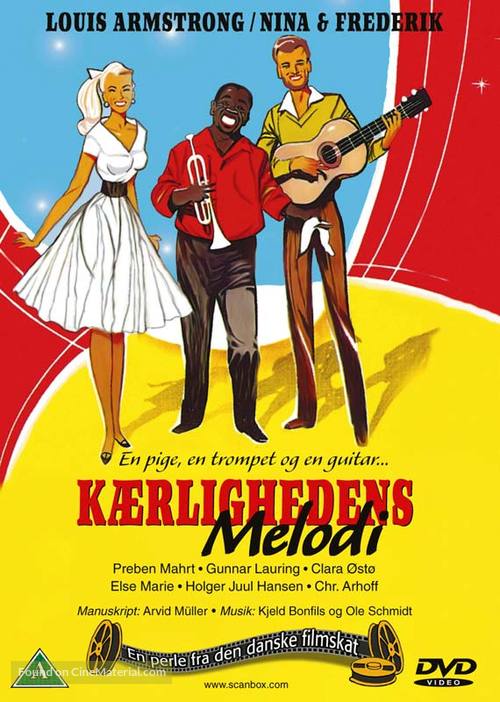 K&aelig;rlighedens melodi - Danish DVD movie cover