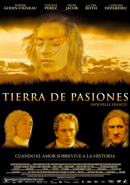 Nouvelle-France - Spanish Movie Poster