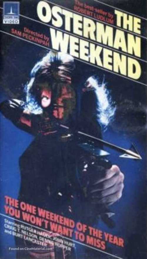 The Osterman Weekend - VHS movie cover
