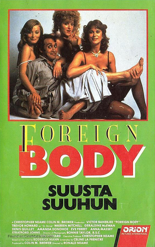 Foreign Body - Finnish VHS movie cover