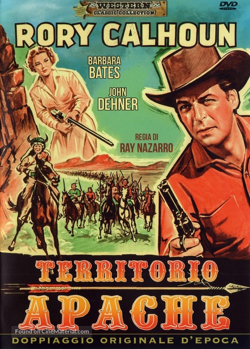 Apache Territory - Italian DVD movie cover