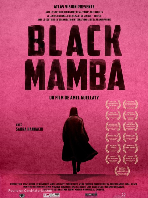 Black Mamba - French Movie Poster