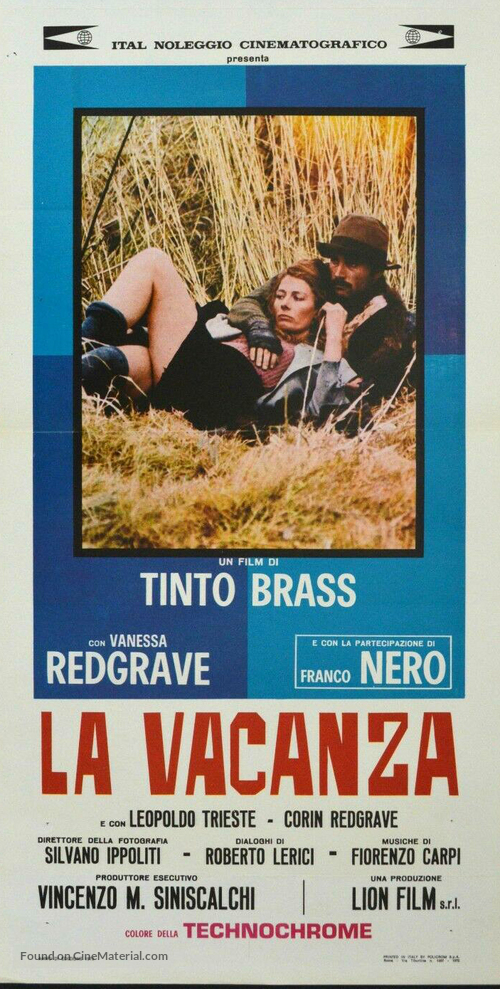 La vacanza - Italian Movie Poster
