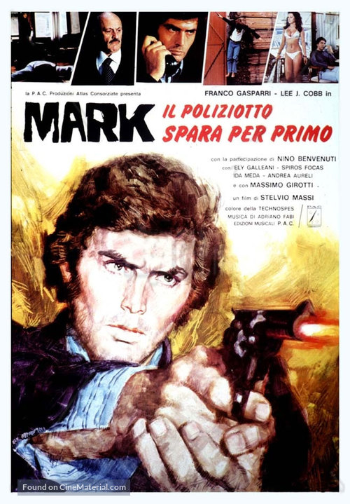 Mark il poliziotto spara per primo - Italian Movie Poster