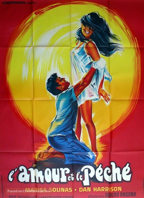 Una vergine per un bastardo - French Movie Poster