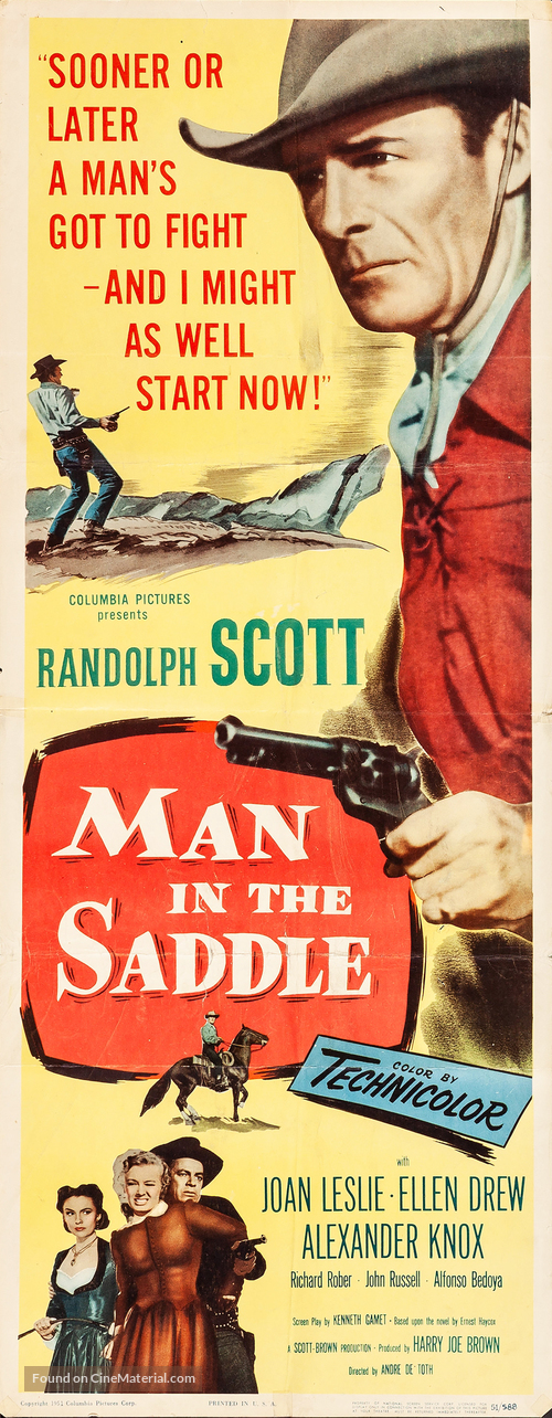 Man in the Saddle - Movie Poster