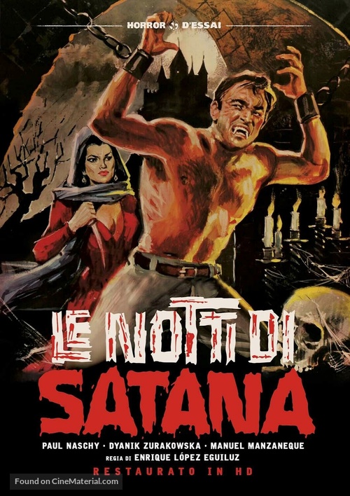 La marca del Hombre-lobo - Italian DVD movie cover
