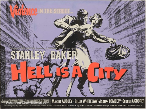 Hell Is a City - British Movie Poster