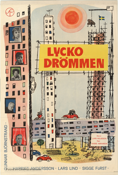 Lyckodr&ouml;mmen - Swedish Movie Poster