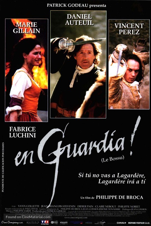 Le Bossu - Spanish poster