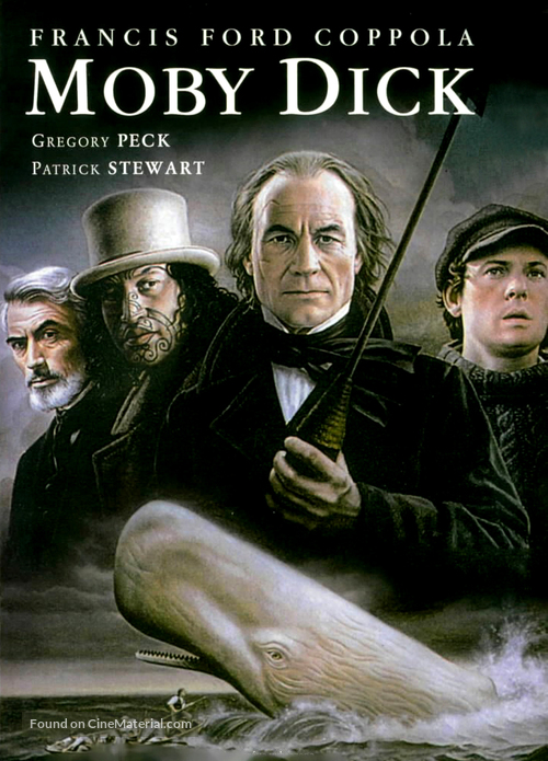 Moby Dick - Czech DVD movie cover