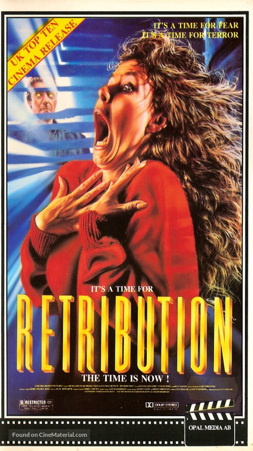 Retribution - Swedish VHS movie cover
