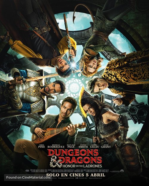 Dungeons &amp; Dragons: Honor Among Thieves - Spanish Movie Poster