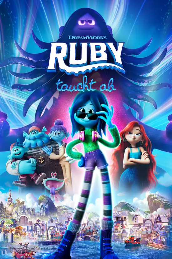 Ruby Gillman, Teenage Kraken - German Video on demand movie cover