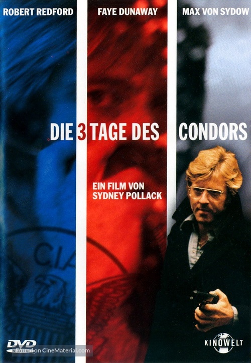 Three Days of the Condor - German DVD movie cover