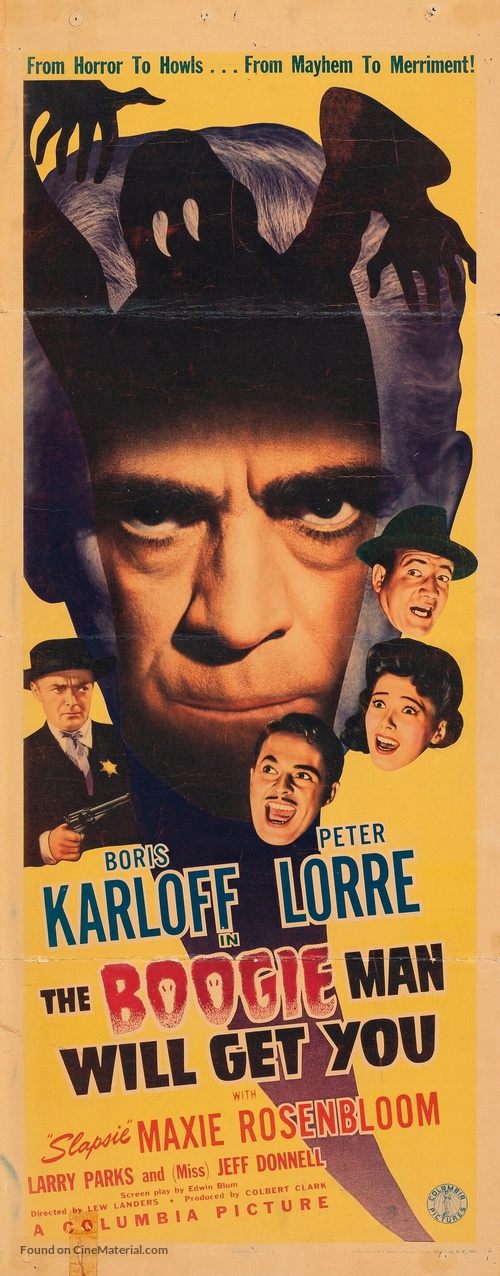 The Boogie Man Will Get You - Movie Poster