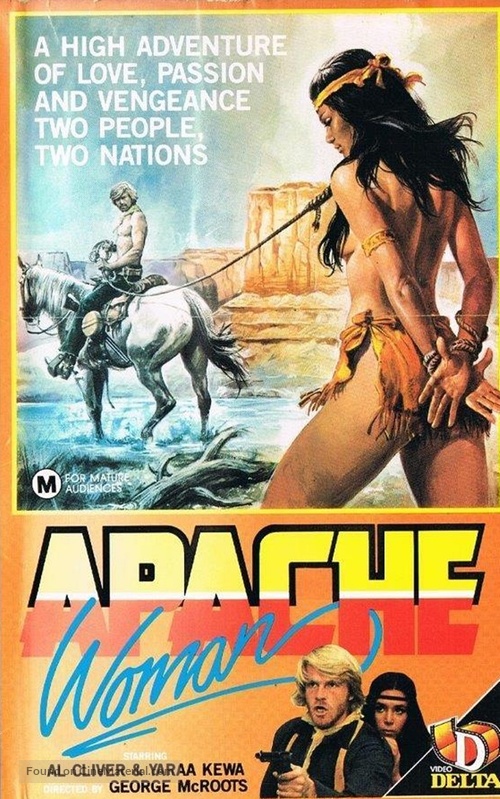 Una donna chiamata Apache - Australian VHS movie cover